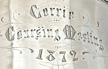 George IV Silver Cup & Cover of Hunting & Coursing Interest. London 1824 Joseph Angell I. 43.6 troy ounces.