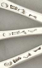 Georgian, George II, Six Hanoverian Pattern Silver Tablespoons. London 1740 Edward Bayley. 13.7 troy ounces.