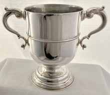 Georgian, George II, Silver Cup & Cover. London 1746 Richard Gurney & Thomas Cook. 77 troy ounces.