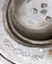 Georgian, George II, Silver Cup & Cover. London 1746 Richard Gurney & Thomas Cook. 77 troy ounces.