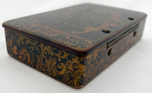 A Napoleon Bonaparte Penwork Snuff Box, circa 1830.