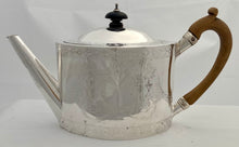 Georgian, George III, Silver Teapot. London 1789 George Burrows I. 12.2 troy ounces.