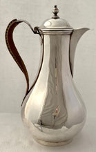Georgian, George III, Silver Hot Water Jug. London 1798 John Wakelin & Robert Garrard. 17.7 troy ounces