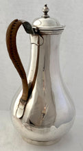 Georgian, George III, Silver Hot Water Jug. London 1798 John Wakelin & Robert Garrard. 17.7 troy ounces