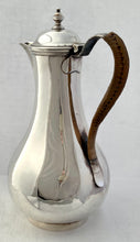 Georgian, George III, Silver Hot Water Jug. London 1798 John Wakelin & Robert Garrard. 17.7 troy ounces