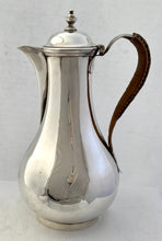 Georgian, George III, Silver Hot Water Jug. London 1798 John Wakelin & Robert Garrard. 17.7 troy ounces