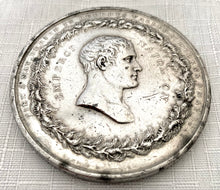 1821 Death & Burial of Napoleon on St. Helena Medal, by Thomason & Jones.