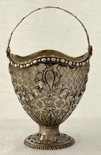 Georgian, George III, Silver Sugar Basket. London 1772 Christopher Makemeid. 3.7 troy ounces.