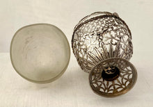 Georgian, George III, Silver Sugar Basket. London 1772 Christopher Makemeid. 3.7 troy ounces.