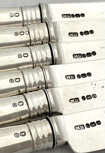 Georgian, George III, Mahogany Cased Crested Silver Dessert Service for Twelve. London 1809 Moses Brent.