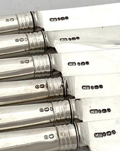 Georgian, George III, Mahogany Cased Crested Silver Dessert Service for Twelve. London 1809 Moses Brent.