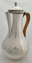 Georgian, George III, Silver Hot Water Jug. London 1761 Augustin Le Sage. 17.2 troy ounces.