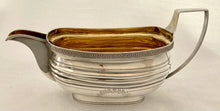 Georgian, George III, Silver Cream Boat. London circa 1808 James Barratt. 6.7 troy ounces.