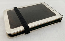 Victorian Silver Mounted Notebook. London 1897 Norman Marshall.