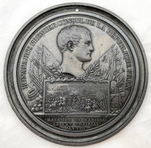 Early 19th Century Napoleon Bonaparte Battle of Marengo Uniface Medallion, After Andrieu.