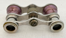 Asprey Guilloche Enamel & Mother of Pearl Opera/Theatre Glasses.
