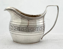 Georgian, George III, Silver Cream Jug. London 1802 Stephen Adams II. 2.8 troy ounces.