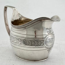 Georgian, George III, Silver Cream Jug. London 1802 Stephen Adams II. 2.8 troy ounces.