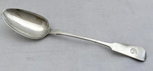 Victorian Silver Basting Spoon. London 1846 John Robert Harris. 3.6 troy ounces.