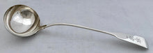 Victorian Silver Soup Ladle. Exeter 1854 John Stone. 9.4 troy ounces.
