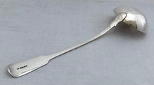 Victorian Silver Soup Ladle. Exeter 1854 John Stone. 9.4 troy ounces.