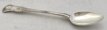 Victorian Silver Basting Spoon. London 1857 William Smily. 6.2 troy ounces.