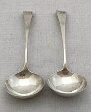 Georgian, George III, Pair of Silver Sauce Ladles. London 1801 Thomas Wallis II. 3 troy ounces.