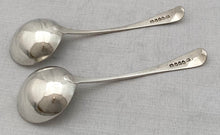 Georgian, George III, Pair of Silver Sauce Ladles. London 1801 Thomas Wallis II. 3 troy ounces.