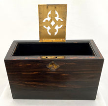 Victorian Coramandel Bible Safe Box. C. Asprey & Son, circa 1872 - 1879.