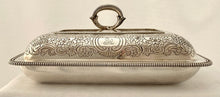 Georgian, George III, Silver Entree Dish. London 1801 Richard Cook. 65 troy ounces.