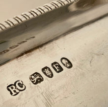 Georgian, George III, Silver Entree Dish. London 1801 Richard Cook. 65 troy ounces.