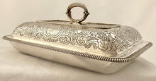 Georgian, George III, Silver Entree Dish. London 1801 Richard Cook. 65 troy ounces.