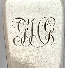 Georgian, George IV, Six Silver Tablespoons. London 1820 Solomon Royes. 15.4 troy ounces.