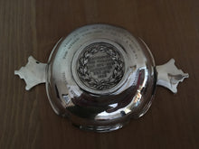 Asprey full set of three silver quaich bowls with crown handles commemorating 1936 when Britain had three Kings. All signed by R. E. Stone. London 1936 Asprey