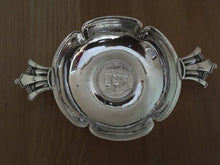 Asprey full set of three silver quaich bowls with crown handles commemorating 1936 when Britain had three Kings. All signed by R. E. Stone. London 1936 Asprey