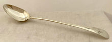Georgian, George III, Silver Basting Spoon. London 1786 Godbehere & Wigan. 3.2 troy ounces.