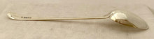 Georgian, George III, Silver Basting Spoon. London 1786 Godbehere & Wigan. 3.2 troy ounces.