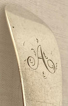 Georgian, George III, Silver Basting Spoon. London 1786 Godbehere & Wigan. 3.2 troy ounces.