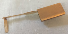 Asprey 9 carat gold cased page marker. London 1929 Asprey & Co. Ltd. 7.3 grams.