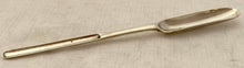 Georgian, George I, Silver Marrow Scoop. London 1724 Henry Clarke I. 1.4 troy ounces.