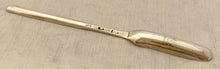 Georgian, George I, Silver Marrow Scoop. London 1724 Henry Clarke I. 1.4 troy ounces.