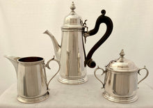 Mid Century Silver Coffee Set. Pampaloni Brothers of Firenze. 24.7 troy ounces.
