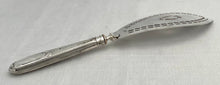 Georgian, George III, Old Sheffield Plate Fish Slice.
