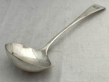 Edwardian Silver Soup Ladle. Sheffield 1903 Walker & Hall. 8.5 troy ounces.