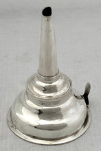 A George III Silver Wine Funnel. London 1789, or 1809, Alexander Field. 2.4 troy ounces.