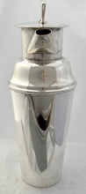 Art Deco Silver Plated Milk Churn Cocktail Shaker. Asprey of London, circa 1930.