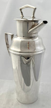 Art Deco Silver Plated Milk Churn Cocktail Shaker. Asprey of London, circa 1930.