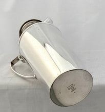 Art Deco Silver Plated Milk Churn Cocktail Shaker. Asprey of London, circa 1930.