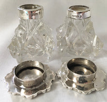 Early Victorian Silver Inkstand. Sheffield 1837/45  Henry Wilkinson & Co. 17 troy ounces.