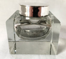 Asprey, George V, silver and cut glass inkwell. London 1928 Asprey & Co. Ltd.